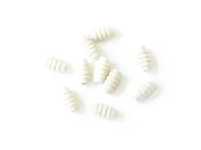 Acheter 100 perles en bois tube à plis 8 mm en ligne