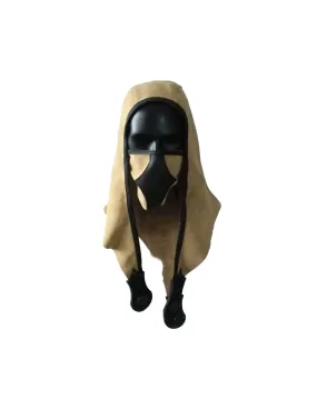 Capuche fourrure suede Akku couvrir les bouches ⚔️ Boutique Épées