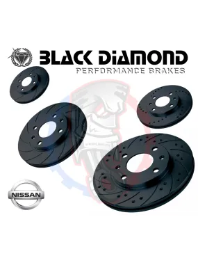 Disques de frein Black diamond pour NISSAN 370Z  