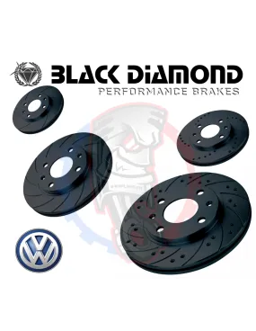 Disques de frein Black diamond pour VOLKSWAGEN Transporter 