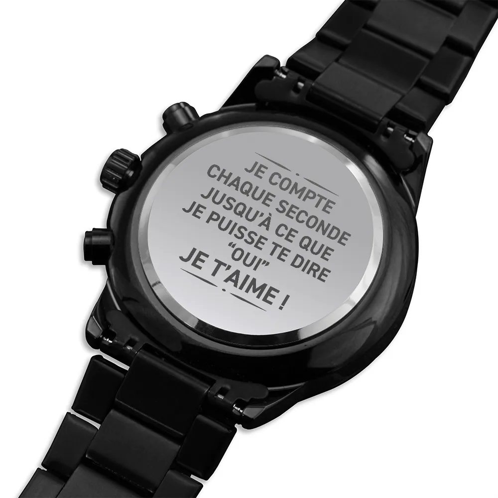 Montre DCOMPTE - Cadeau pour futur marié - Bijouterie