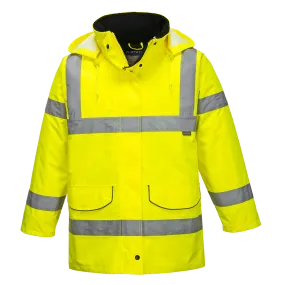 PARKA FEMME HI-VIS TRAFFIC JAUNE